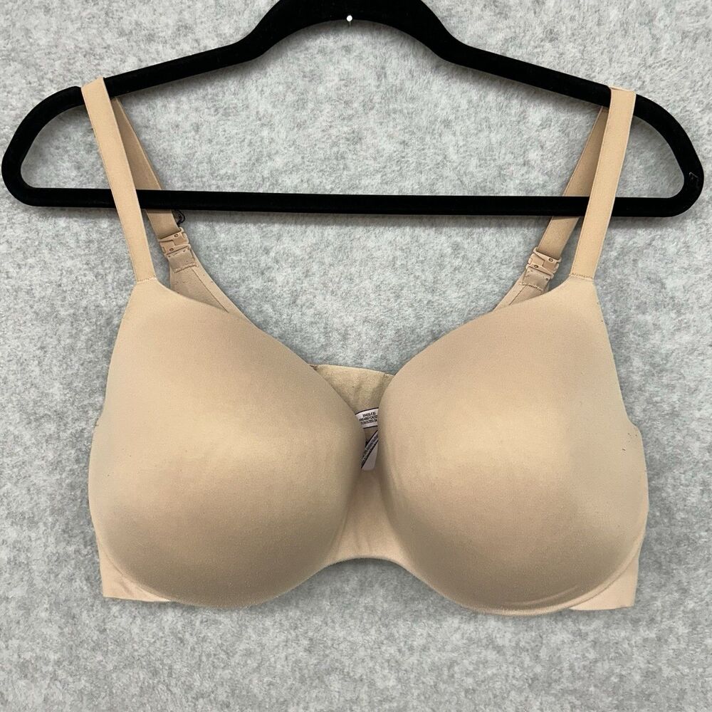 Victoria's Secret Womens 38DDD Beige Lined Underwire Back Closure Demi Bra